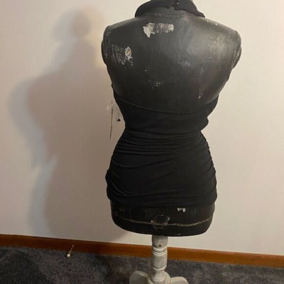 Rampage Black Embellished halter top, size Medium - Picture 2 of 3